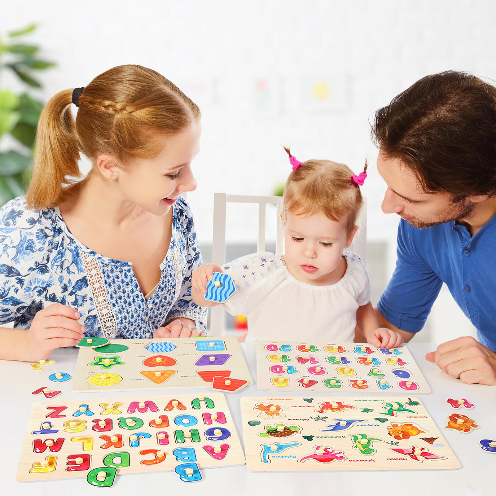 Melofaver wooden puzzle box for safe storage after playtime.
