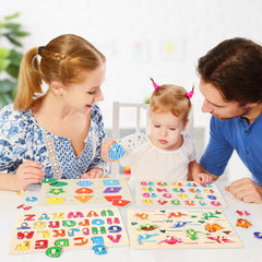 Melofaver wooden puzzle box for safe storage after playtime.