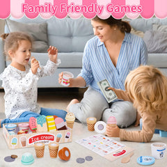 Melofaver wooden spoons enhance grip and dexterity in play kitchen scenes