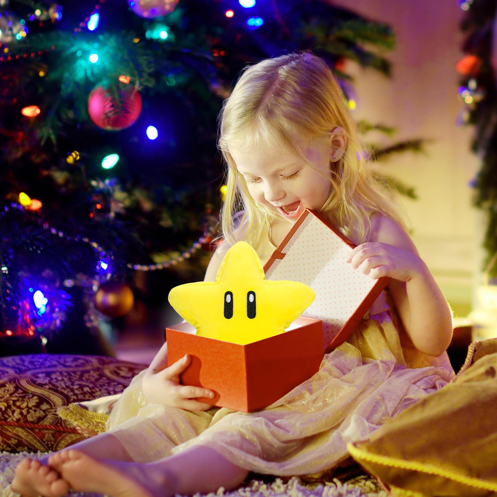 Memall Cute Star Plush bedroom decor adds whimsy to any space.