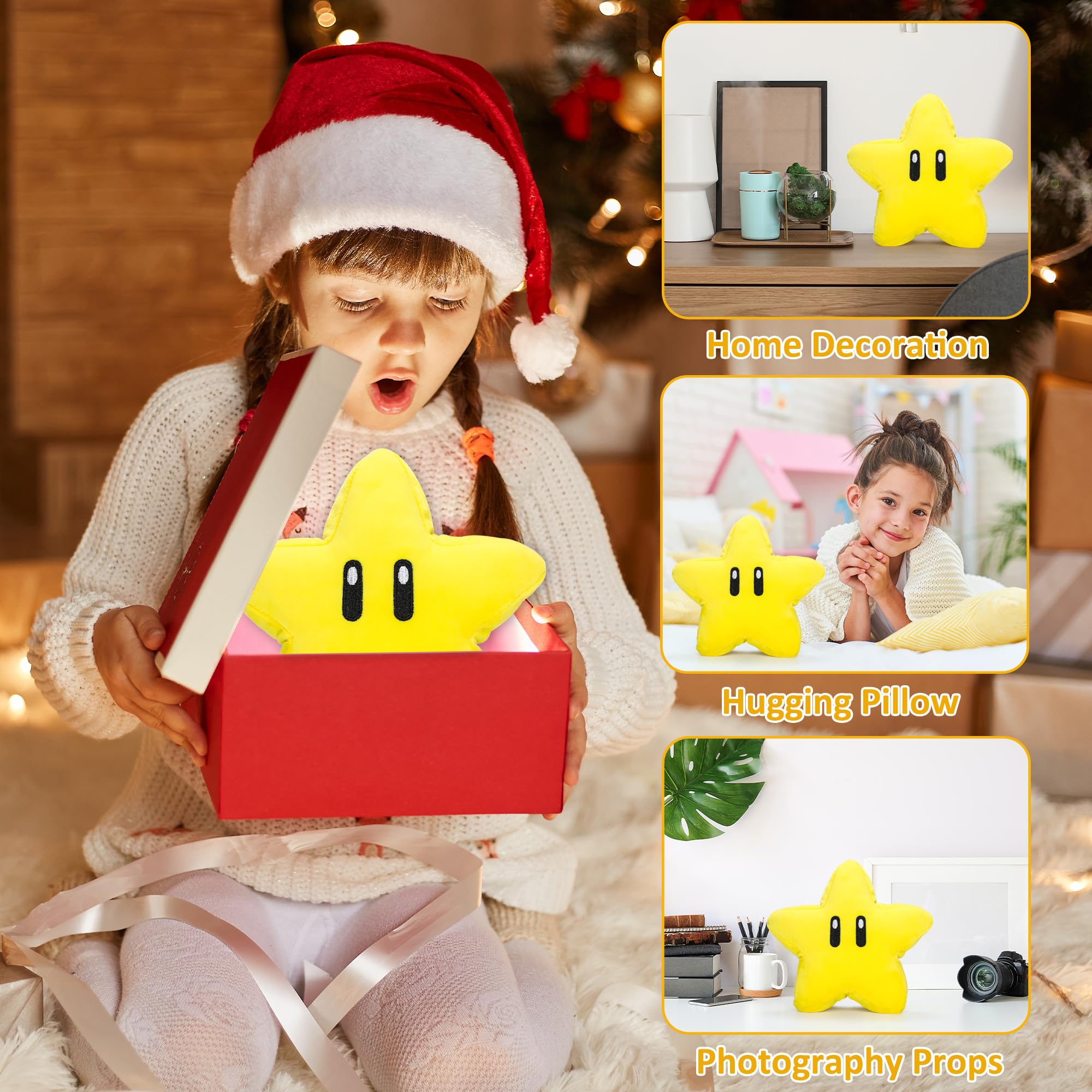 Memall Cute Star Plush gift idea suited for birthdays and holidays.
