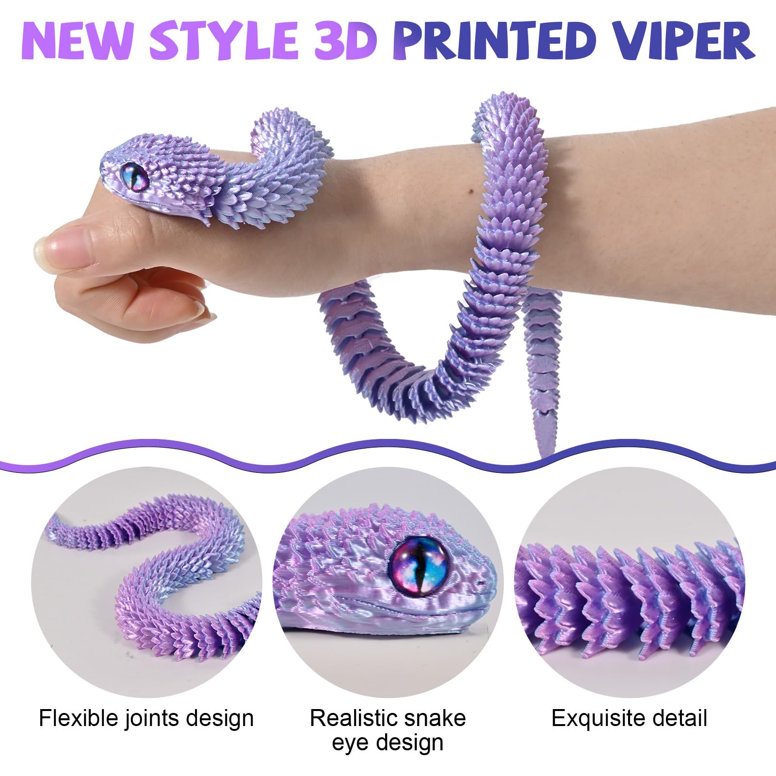 Memogizz egg rotates to reveal snake for a playful desk display.