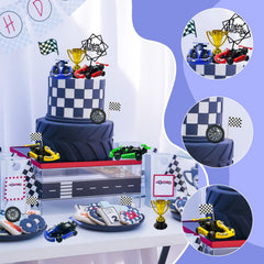 MEMOVAN traffic light topper one piece playful cake detail