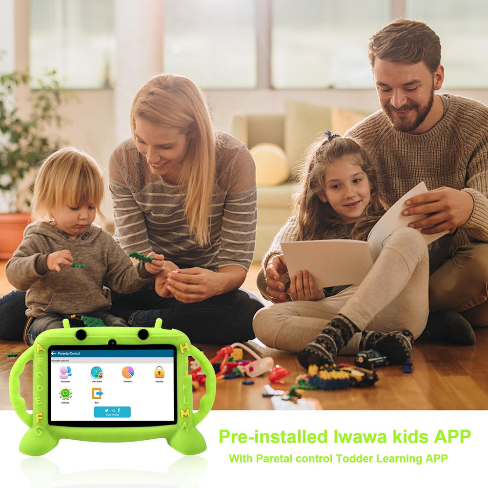 Dual cameras capture kid-friendly photos for creative projects.
