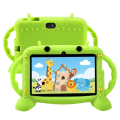 MengDash 7-inch display on kids tablet offers bright visuals for learning and entertainment.