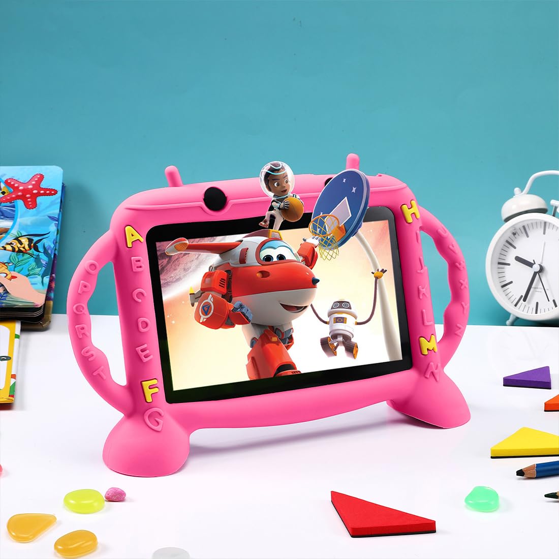 MengDash tablet YouTube access for kid-friendly video viewing.