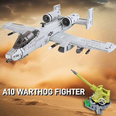 MEOA A10 Warthog plane side view highlights the sleek profile for collectors
