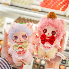Meokro Liila V4 cat plush front view for display and gifting