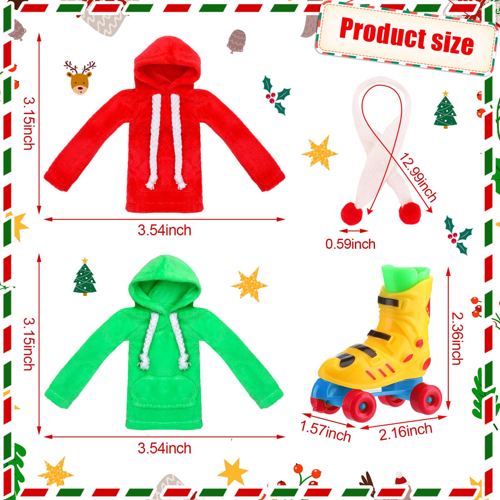 Meooeck purple doll hoodie for colorful doll outfits and storytelling.