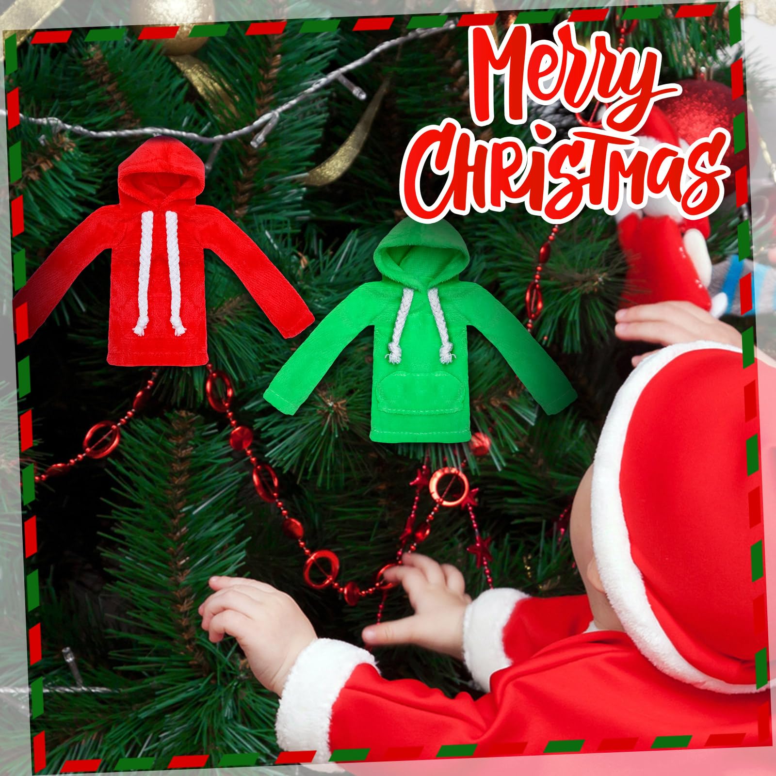 Meooeck Christmas doll accessory box set ideal for gifting and creative stories.