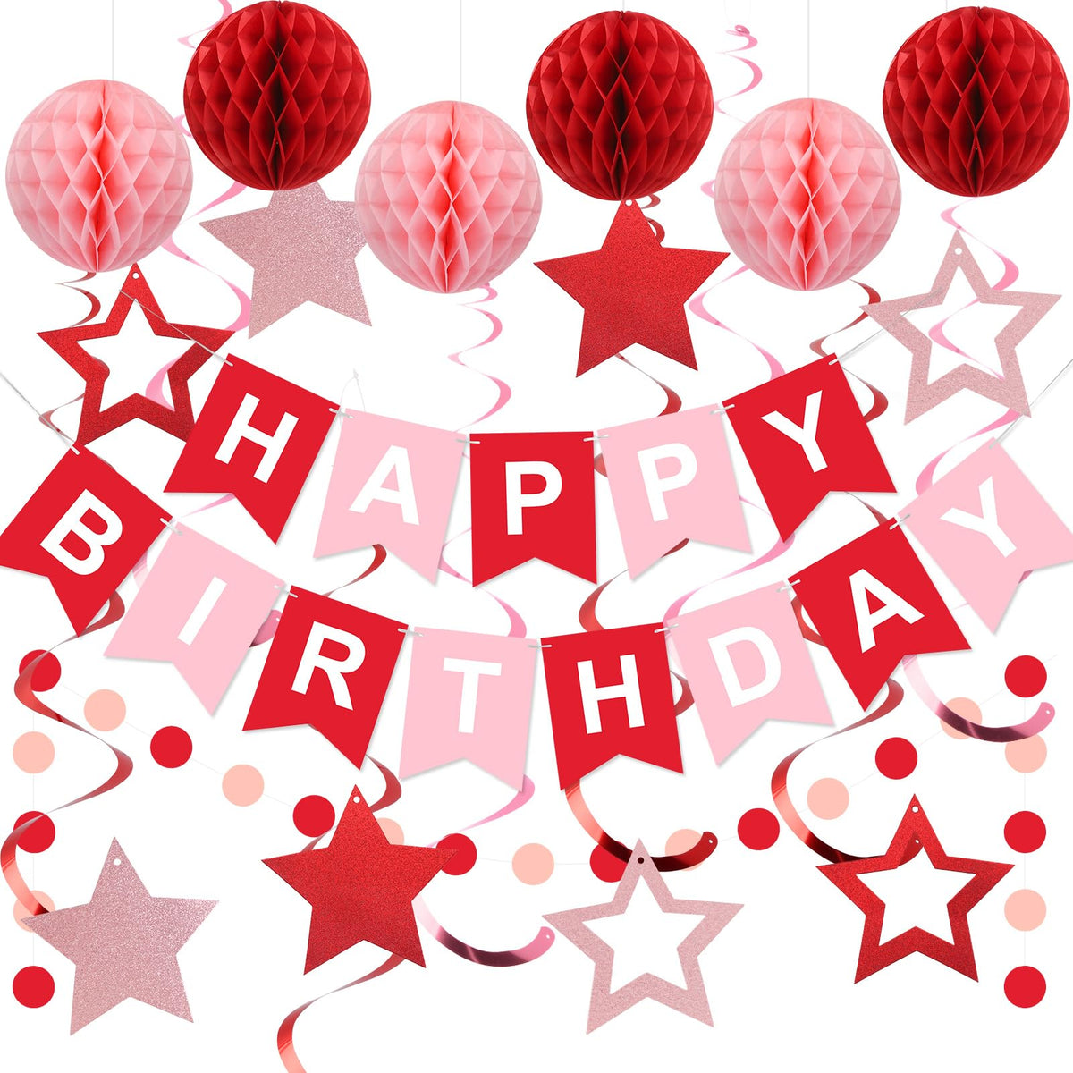 Meowtastic birthday banner with bold Happy Birthday text for festive celebrations