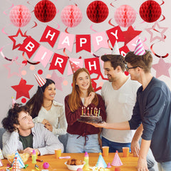 Meowtastic party decor package consolidates banner, balls, streamers for easy setup