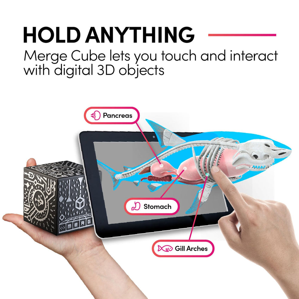 Merge Cube lets you hold planets for hands-on space learning.