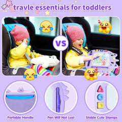 MERGUEZ mess-free doodle board saves paper and promotes creativity.