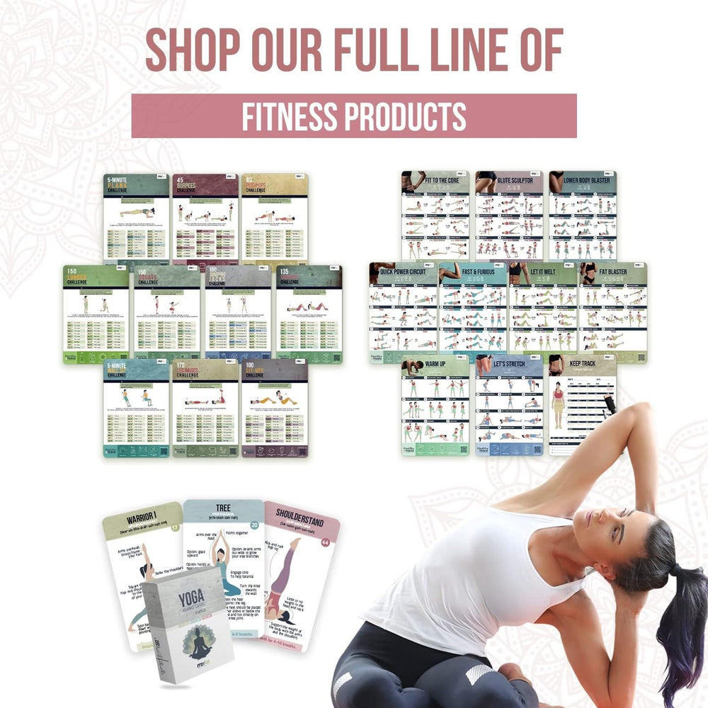 Merka Yoga Cards gift box emphasizes a thoughtful yoga gift for women.