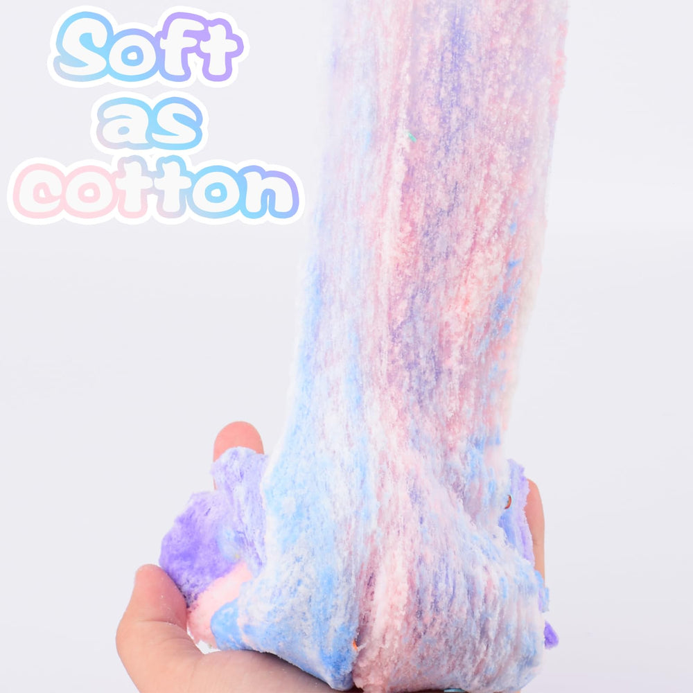 MERMAIDSLIME axolotl stickers complete the gift-ready slime kit