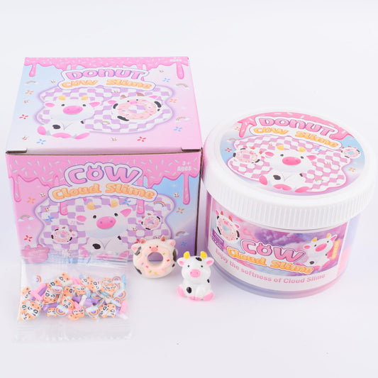 MERMAIDSLIME cow-donut charms add cute accents for decorative slime moments