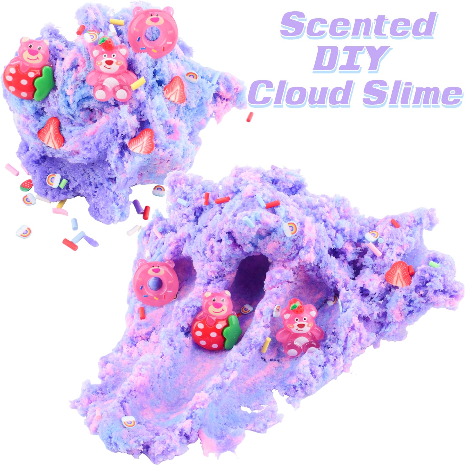 MERMAIDSLIME do not eat label clearly displayed for safe play