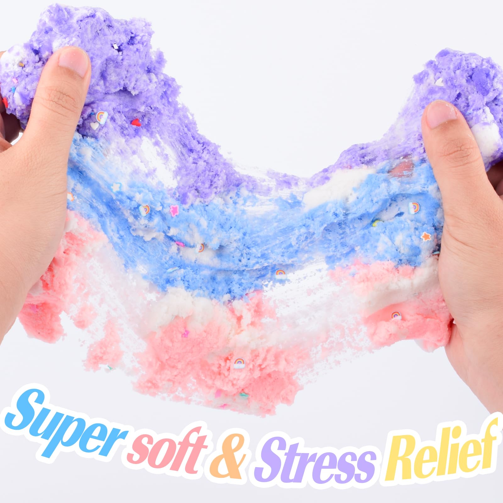MERMAIDSLIME gift idea basket showcases ready-to-bring slime party fun