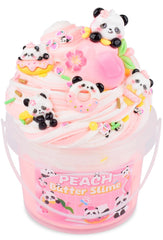 MERMAIDSLIME pink peach butter slime bucket 300ml offers soft, stretchy fun.