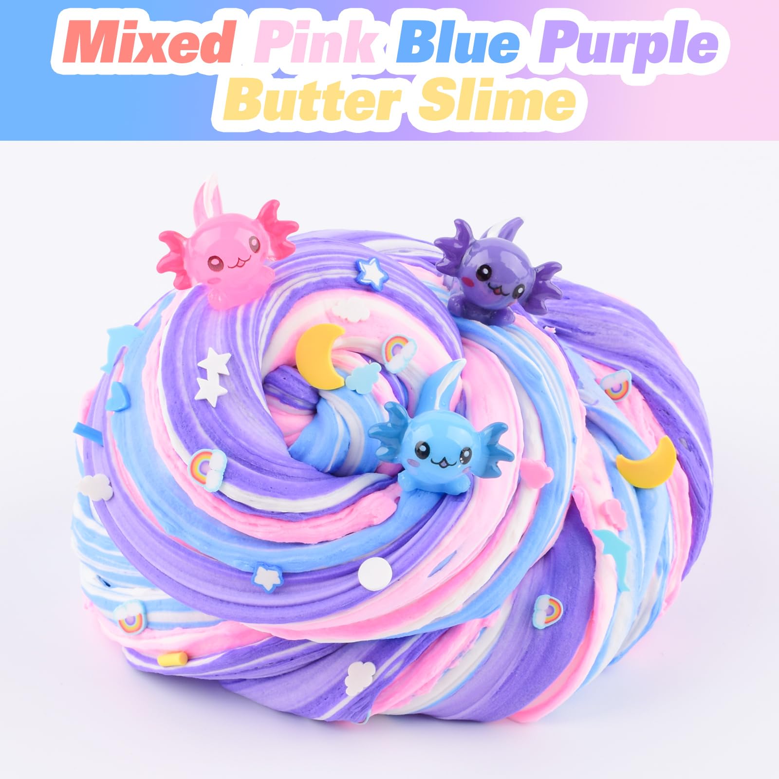 MERMAIDSLIME slime add-ins pack to customize color and scent