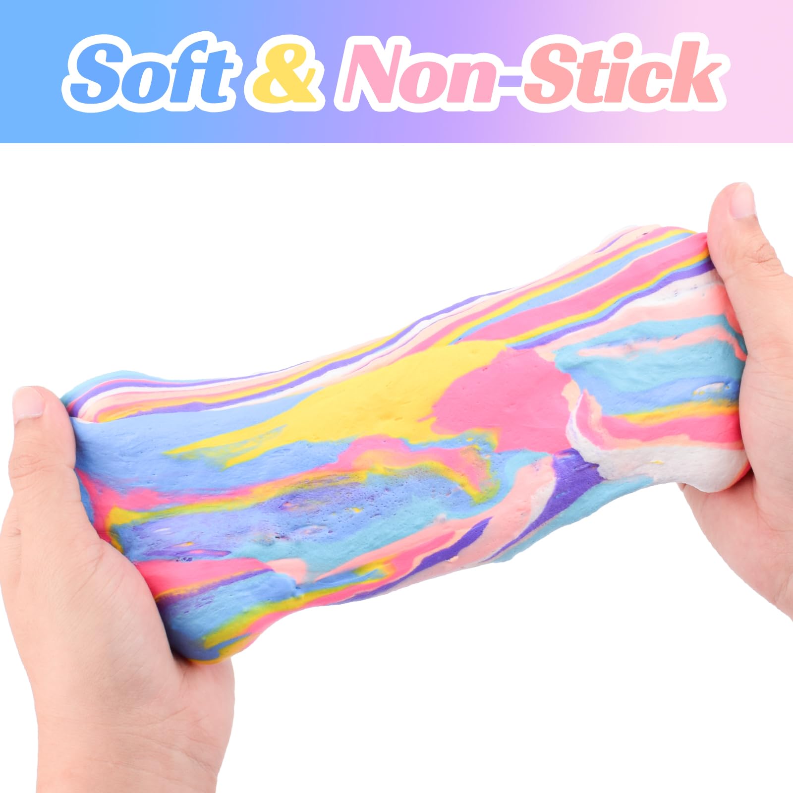 MermaidSlime butter slime kit dragon fruit scented with vibrant texture