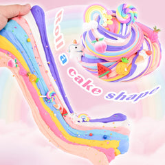 MermaidSlime butter slime kit ice cream inserts for colorful texture