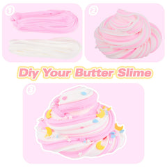MERMAIDSLIME Cute sticker sheet to personalize slime fun.