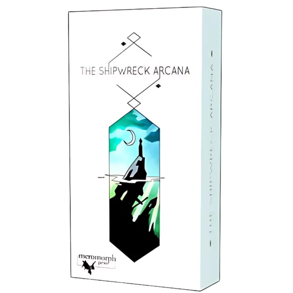 Meromorph Games Shipwreck Arcana tableau setup supports cooperative problem solving.