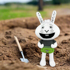Jasper Rabbit with removable underwear for imaginative dress-up