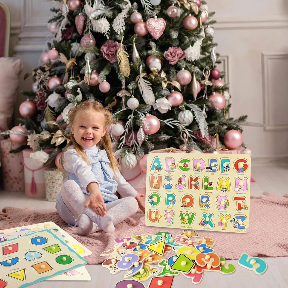MerryPony insect puzzle encourages exploration of shapes and colors.