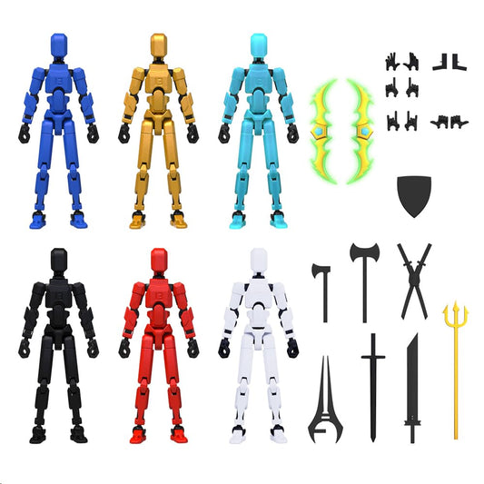 MerryXD T13 assembly pack figure ready for custom poses and display