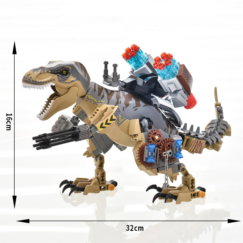 Mesiondy mechanical Pterosaur ready for dynamic aerial action play.