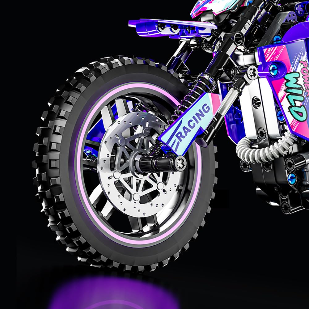 Mesiondy modified tires suggest dynamic realism for display and posing.