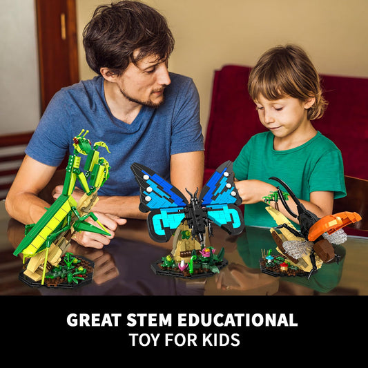 mesproud insect collection praying mantis model for desk decor and nature study.