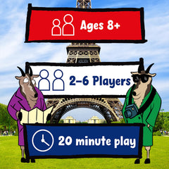 Ages 8 and up playtime shown in action with Messy Table Games.