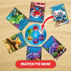 Messy Table Games A Lotta Axolotls ideal for family game night gatherings
