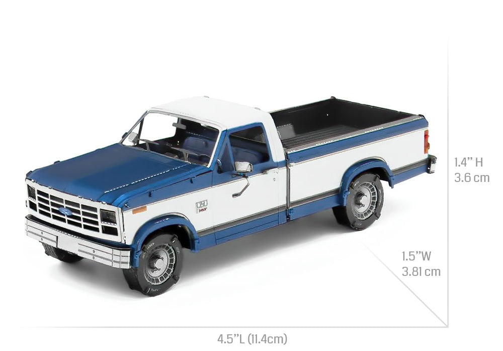Metal Earth Ford F-150 assembly instructions with clear steps