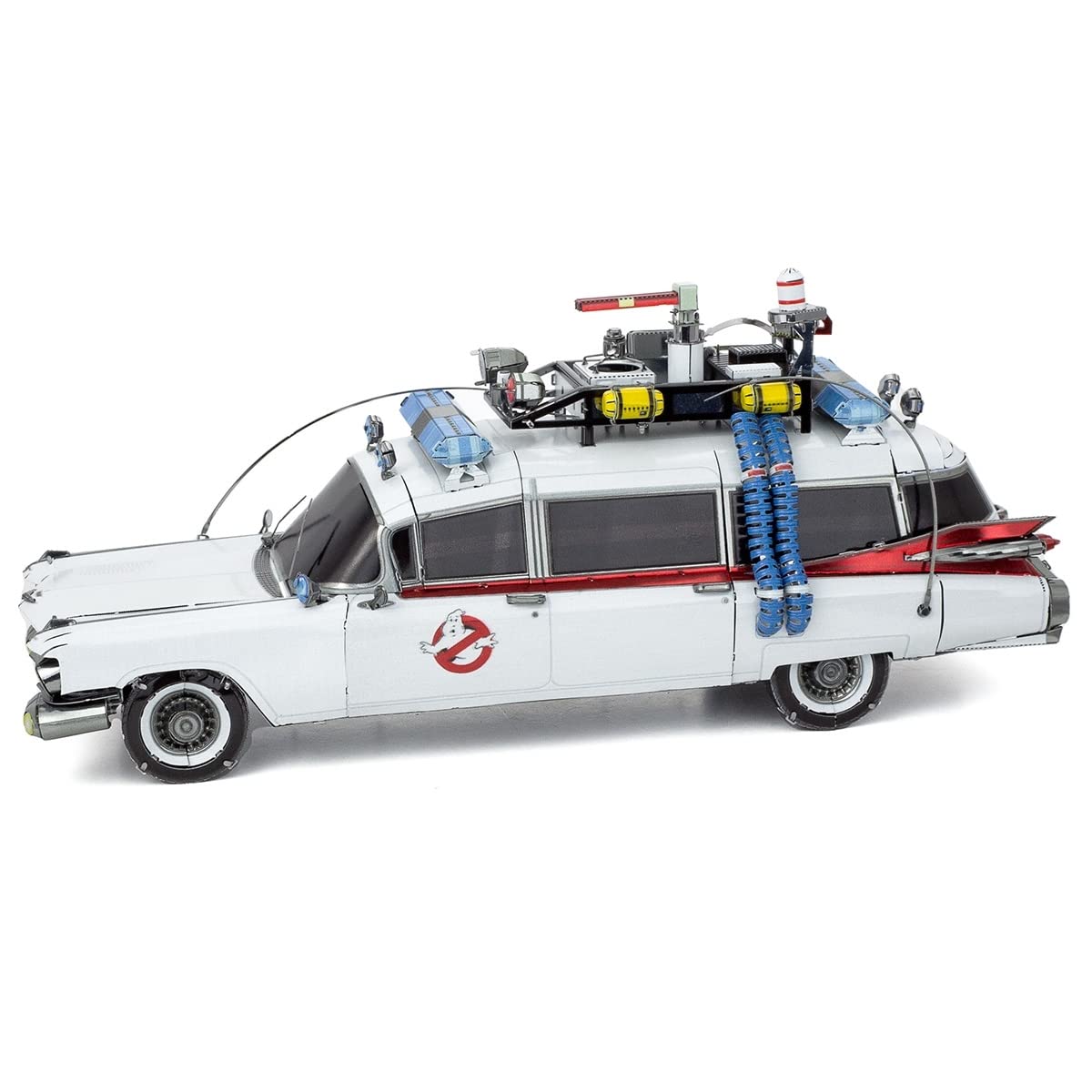 Metal Earth Ecto-1 Ghostbusters bend points simplify precise tab connections.