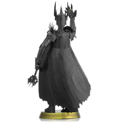 Metal Earth Sauron detailed etching highlights premium craftsmanship for display-ready figures.