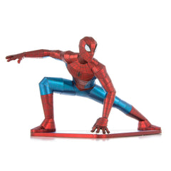 Metal Earth Spider-Man 3D kit pieces for glue-free pop-out building