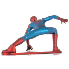 Metal Earth Spider-Man assembly steps guide to ease construction