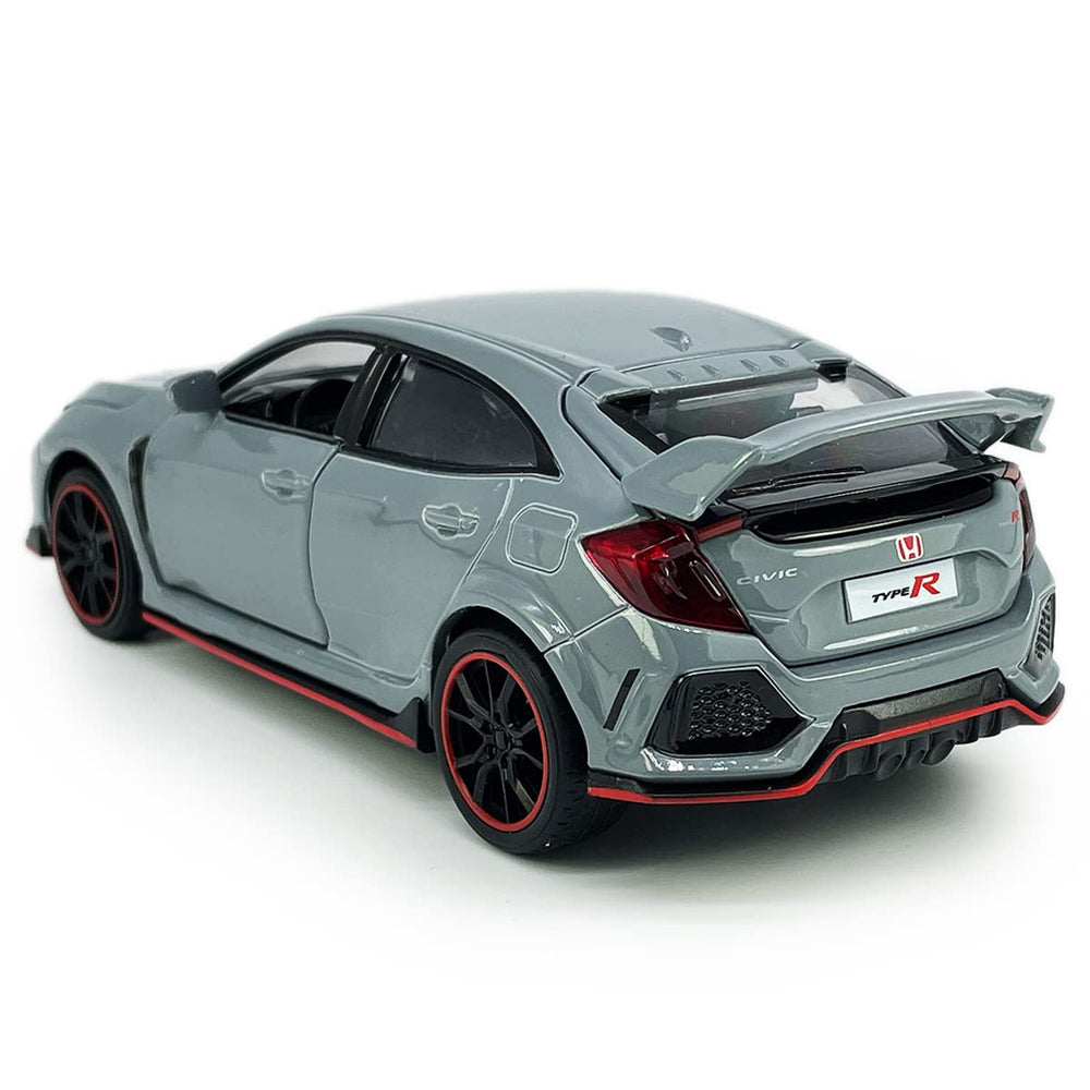 Metanyl Civic Type R diecast, 1/32 scale, compact desk display.