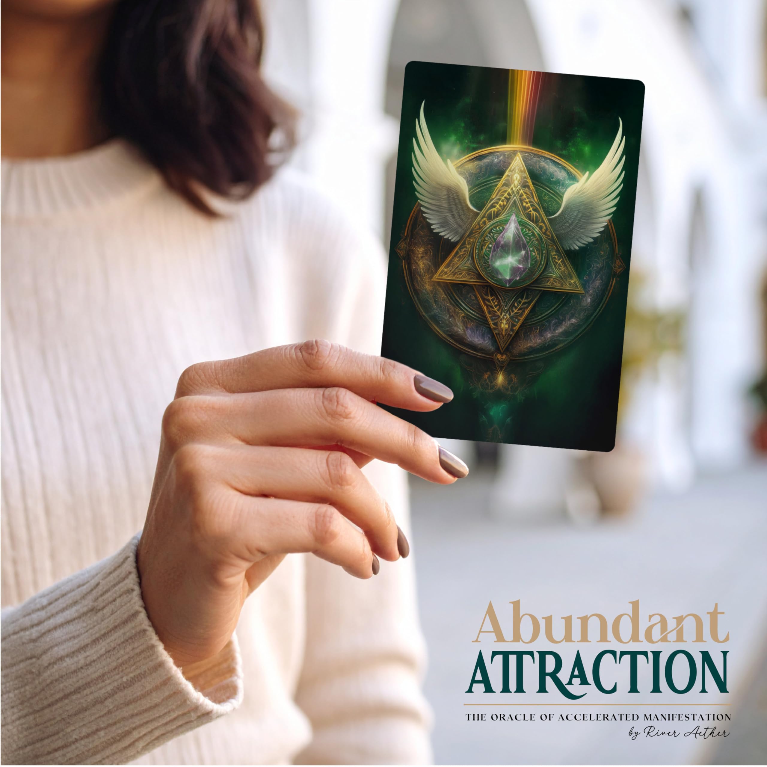 Metaphoracle Abundant Attraction on-card keywords provide instant guidance for beginners.