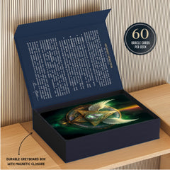 Metaphoracle Abundant Attraction River Aether artwork enhances focus during sessions.