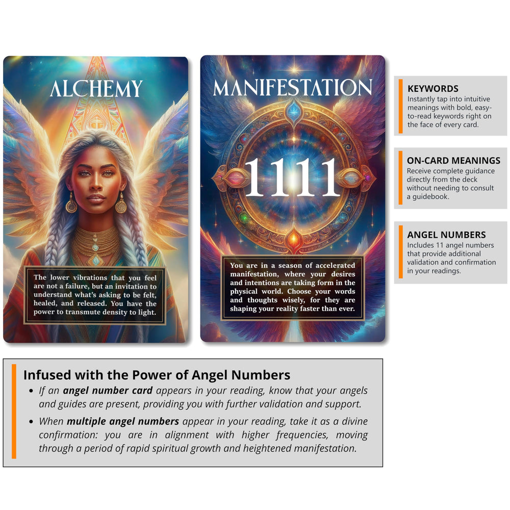 Metaphoracle Angel Signs deck artwork features inclusive imagery for modern readers.