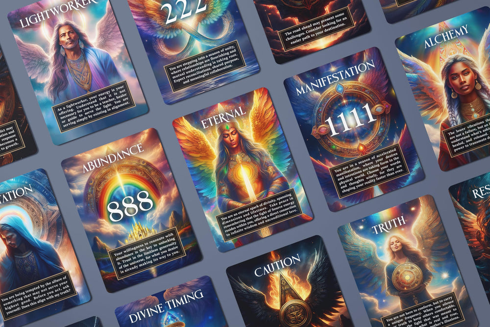 Metaphoracle Angel Signs magnetic-closure packaging keeps the deck protected.