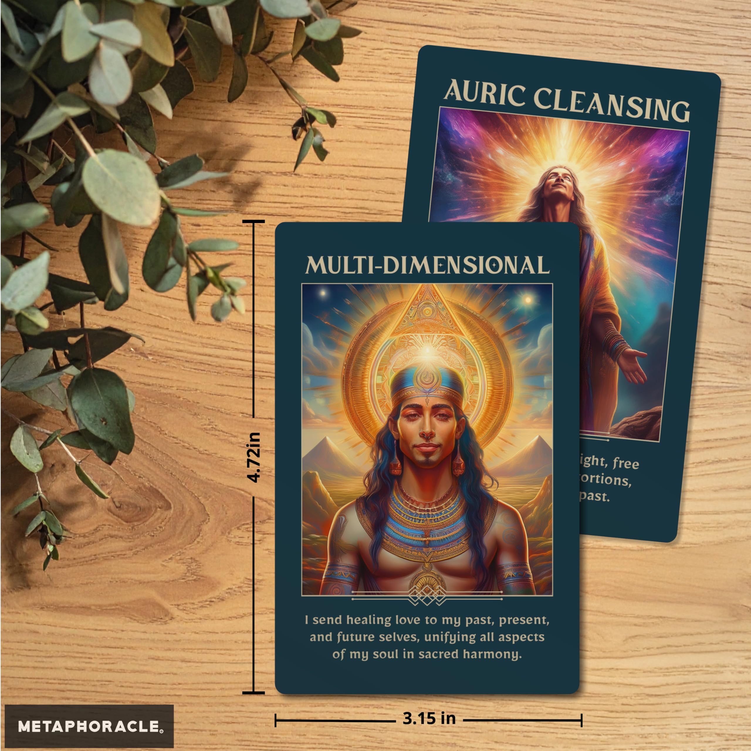 Metaphoracle Ascendium coaching-friendly deck suits workshops and energy work sessions.