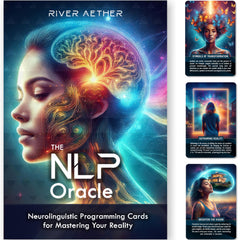 Metaphoracle NLP Oracle deck cover invites daily guidance with elegant artwork.
