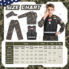 Metemot army toys set includes grenade, walkie-talkie, and more for realistic play.